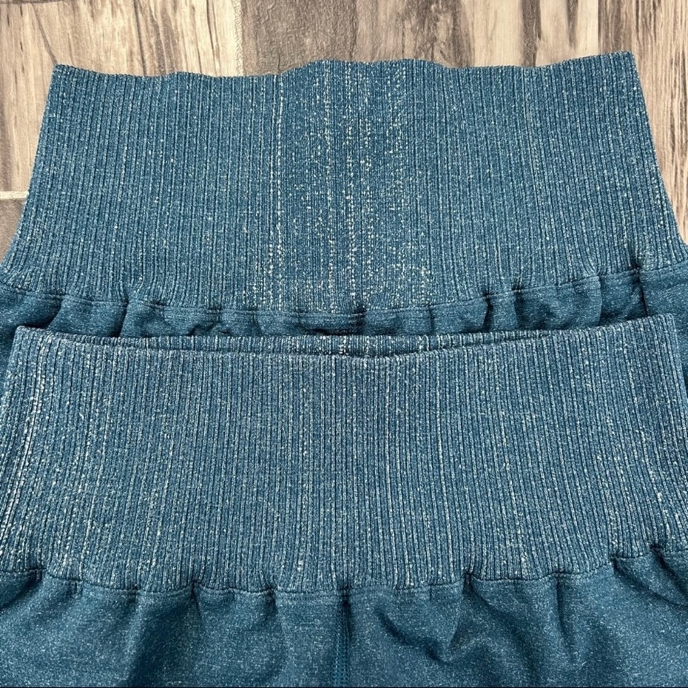 🚨LAST PAIR!🚨 NEW Free People Movement Good Karma Heathered Leggings - Picture 2 of 5